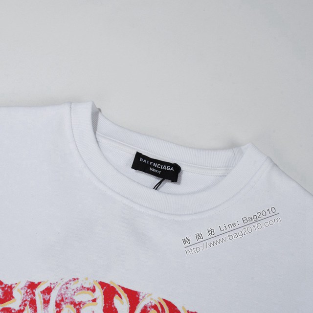 Balenciaga專櫃巴黎世家2023FW新款印花衛衣 男女同款 tzy2957